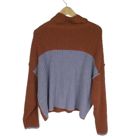 Free People Greater Than Sweater Cowl Neck Sweater - Picture 9 of 13